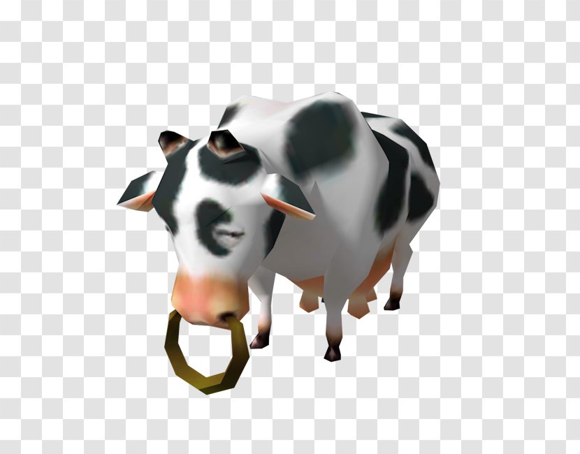 The Legend Of Zelda: Ocarina Time 3D Dairy Cattle Wind Waker - Cow Transparent PNG