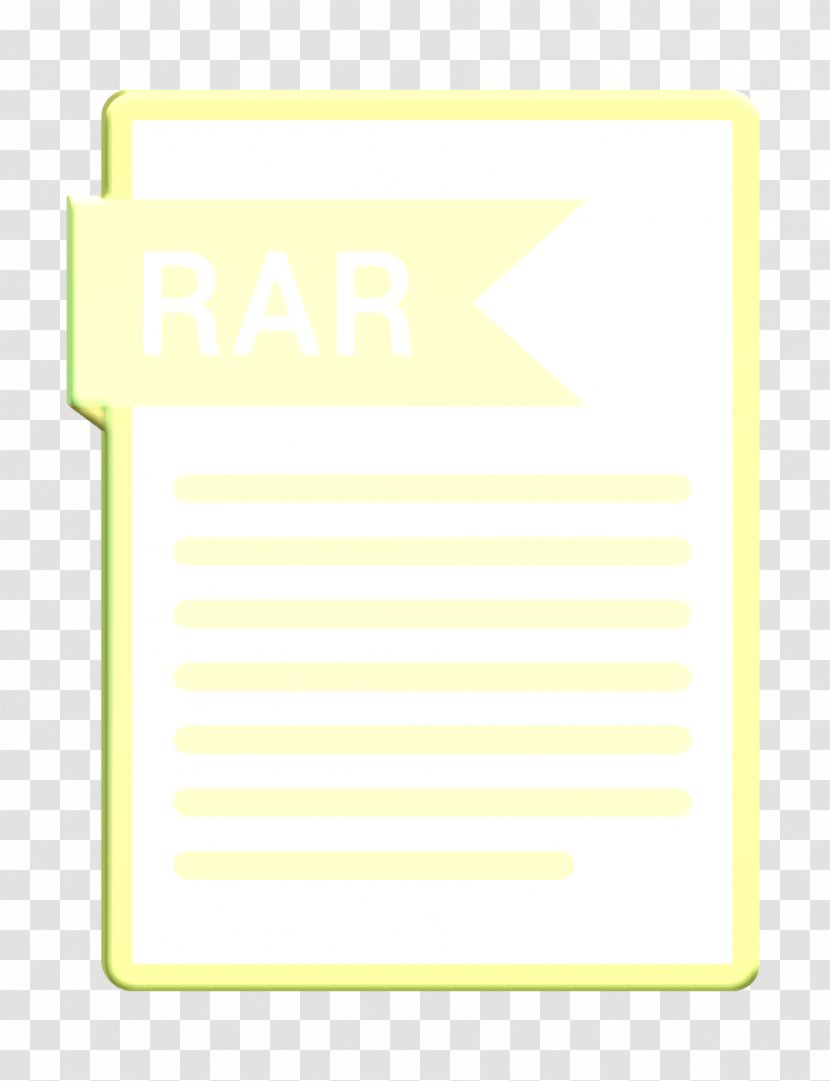 Document Icon Extension Folder - Yellow - Paper Product Label Transparent PNG