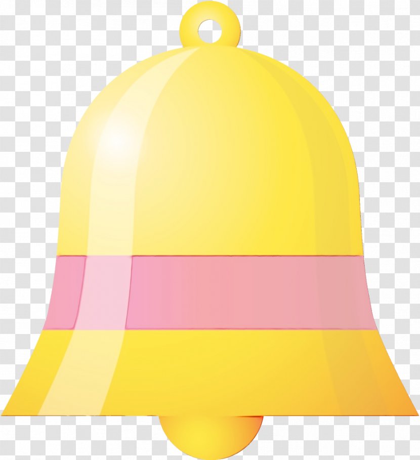 Yellow Bell Headgear Cap Transparent PNG