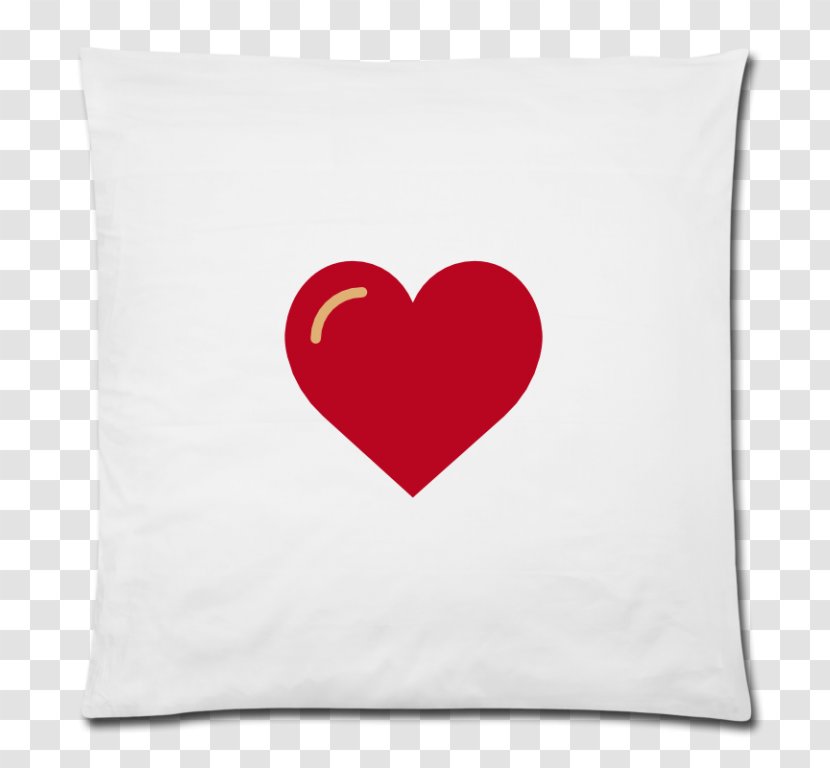 Throw Pillows Cushion Heart Font - Pillow Transparent PNG