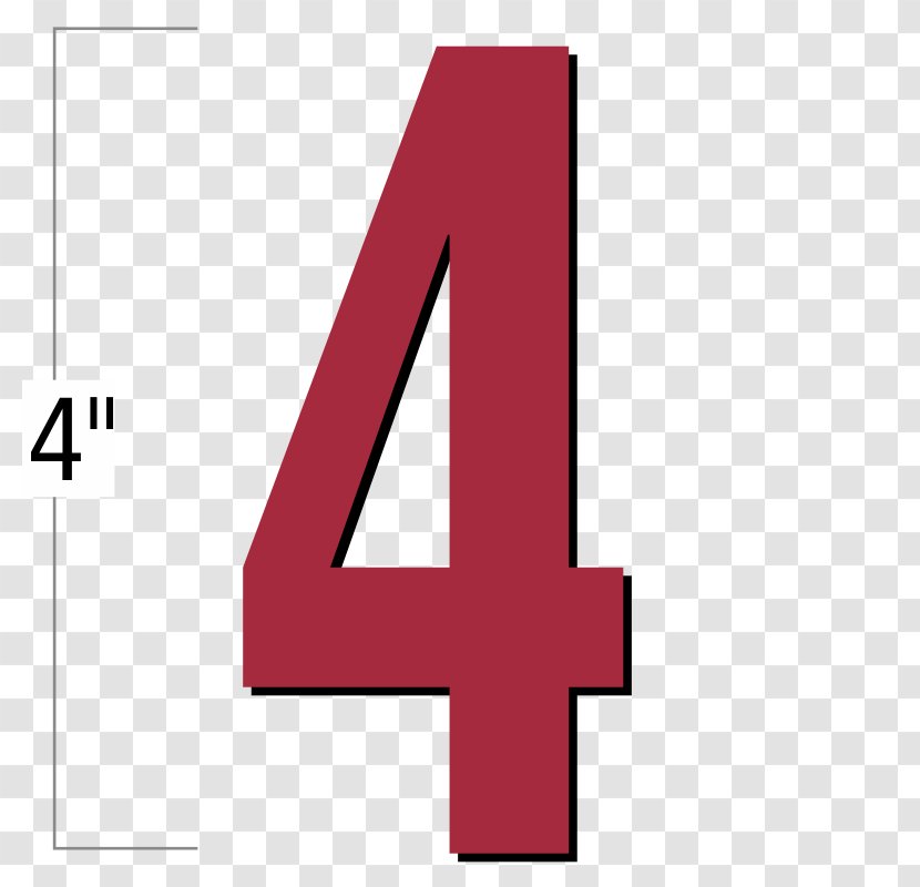 Number Brand Line Logo - Magenta Transparent PNG