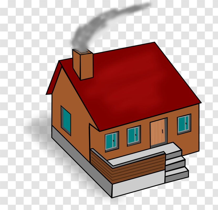 House Clip Art - Chimney Transparent PNG