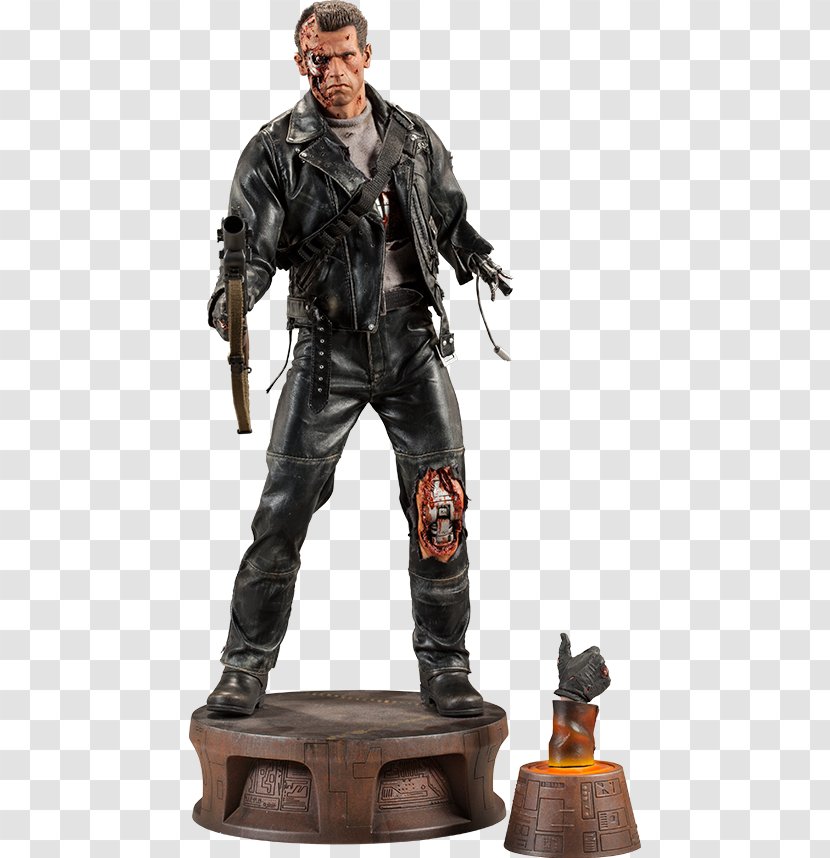 Terminator YouTube Sideshow Collectibles Statue Sculpture - Bowen Designs Transparent PNG