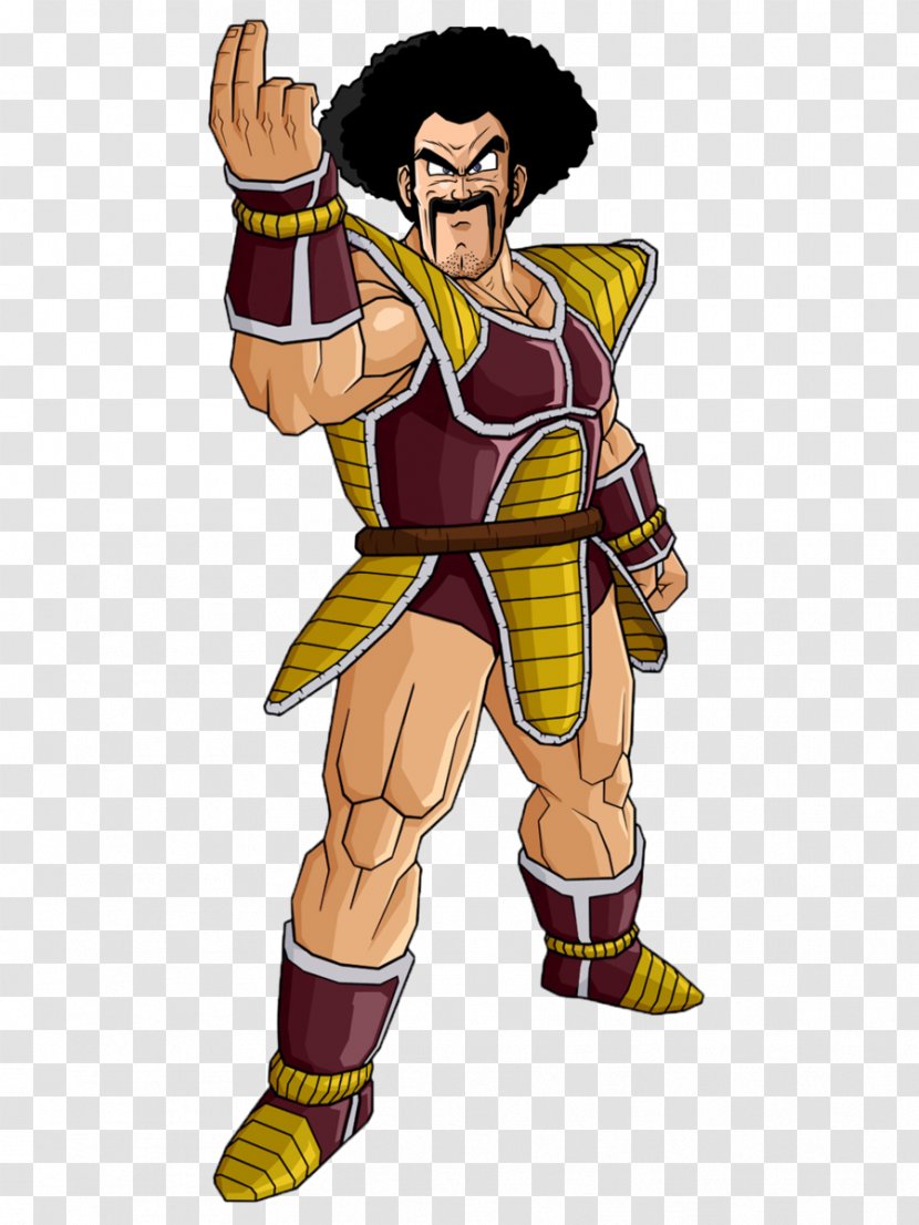 Nappa Vegeta Goku Mr. Satan Videl Transparent PNG