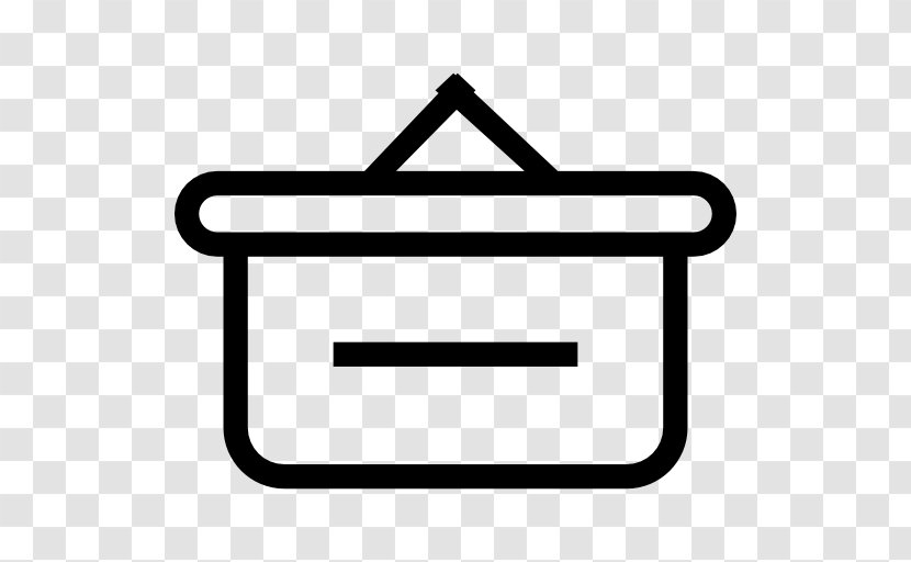 Line Triangle - Rectangle - Shopping Basket Transparent PNG