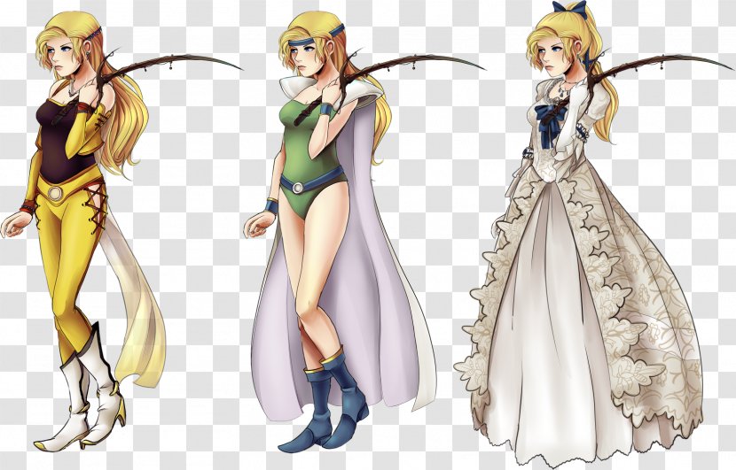 Final Fantasy VI IV (3D Remake) Dissidia XIII - Watercolor Transparent PNG