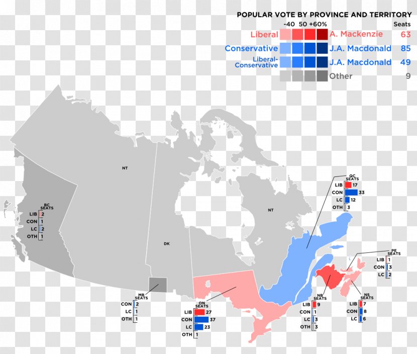 Canada Canadian Federal Election, 1979 2011 2015 - Diagram Transparent PNG