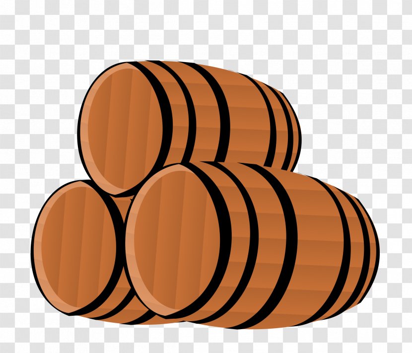Wine Barrel Oak Clip Art - Cliparts Transparent PNG