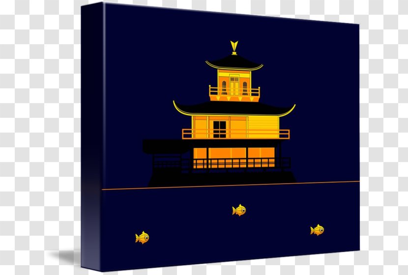 The Temple Of Golden Pavilion - Japanese Transparent PNG