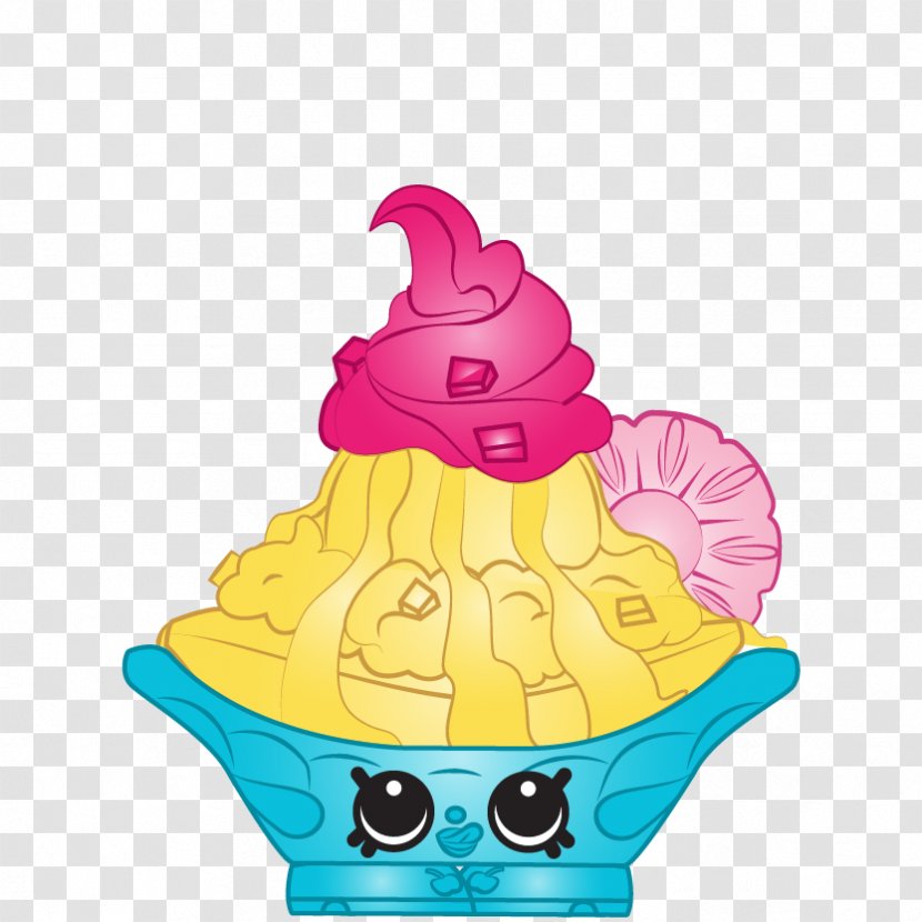 Ice Cream Cones Shopkins Clip Art Transparent PNG