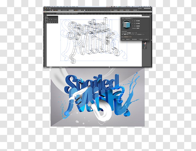 Graphic Design Multimedia - Blue - Milk Spalsh Transparent PNG