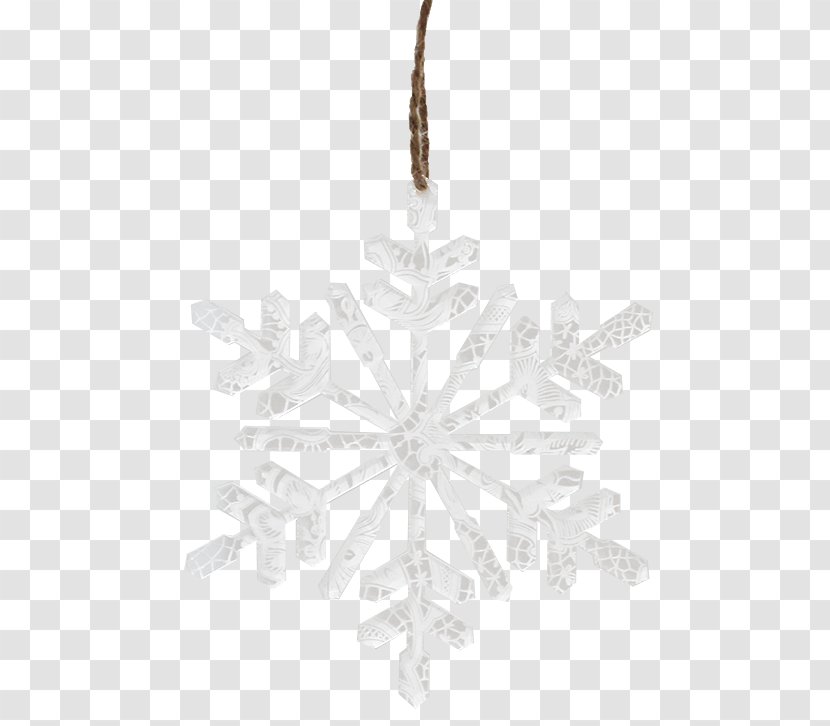 Christmas Ornament Snowflake White Transparent PNG
