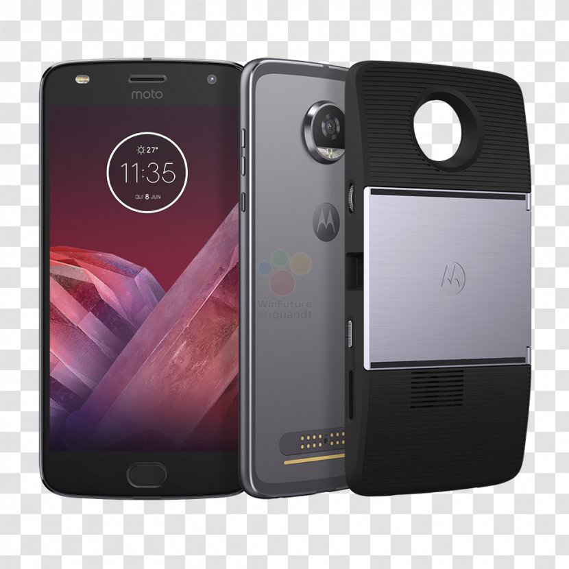 Moto Z2 Play Z Smartphone Android - Qualcomm Snapdragon Transparent PNG