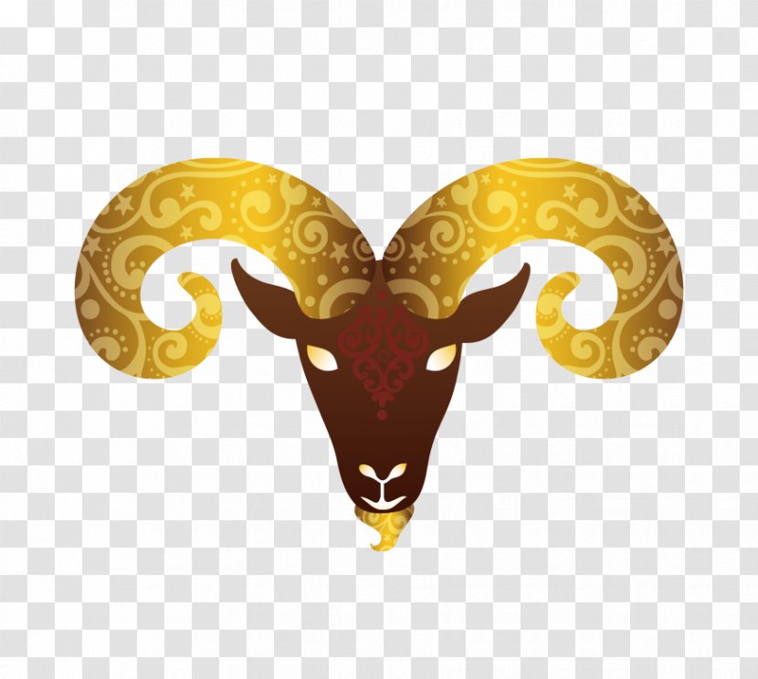 Goat Sheep Symbol Illustration - Tyrant Golden Transparent PNG