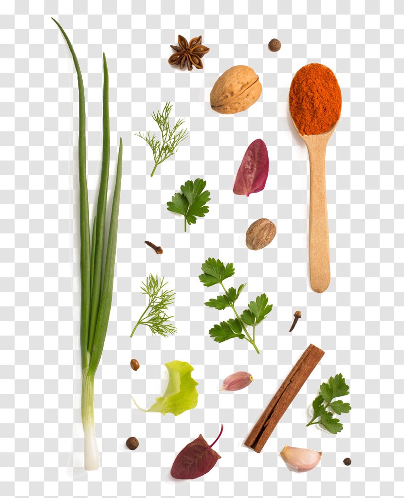 Herb Spice Vegetable Condiment - Seasoning - Parsley Spices Garlic Transparent PNG