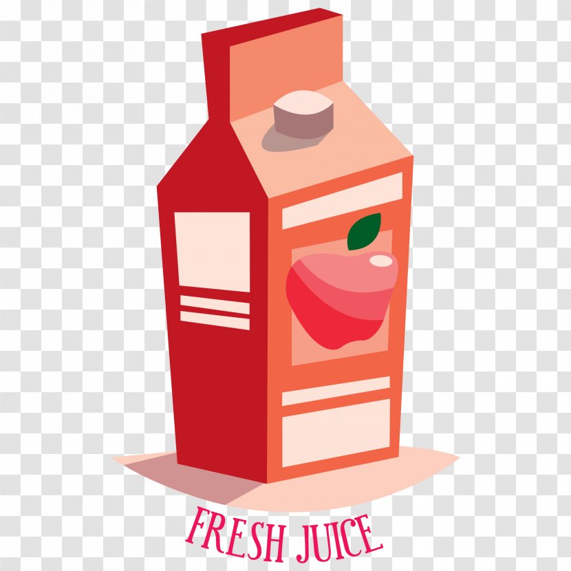 Orange Juice Apple Peach - Vector Delicious Transparent PNG