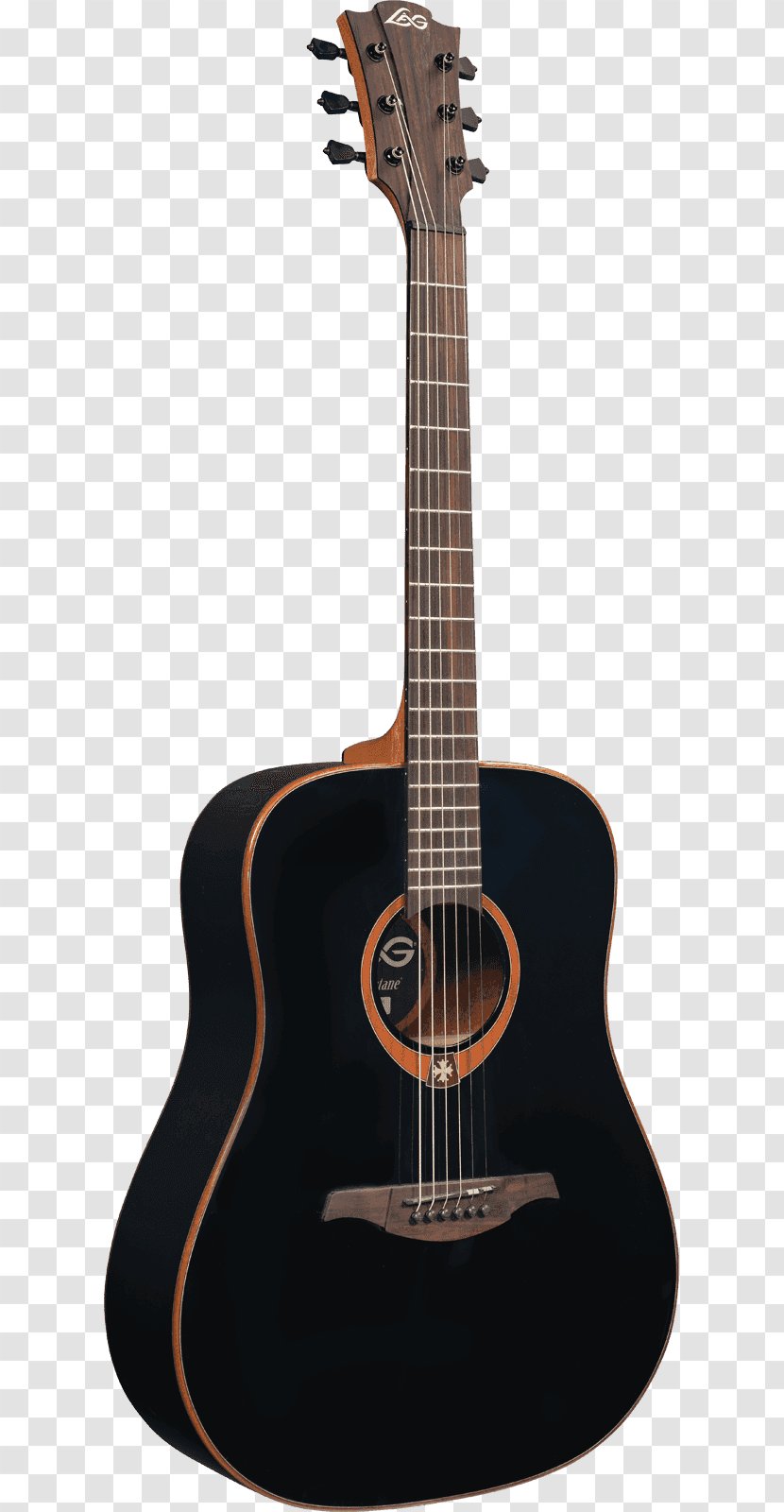 Acoustic Guitar Dreadnought Classical Cutaway - Cartoon Transparent PNG