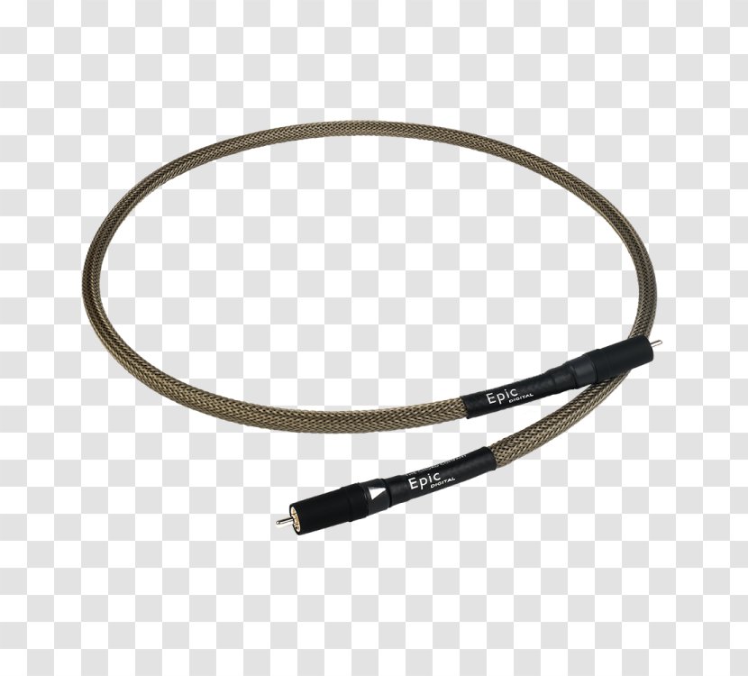 RCA Connector Electrical Cable Coaxial Speaker Wire High Fidelity - Analog Signal - Floating Geometry Transparent PNG