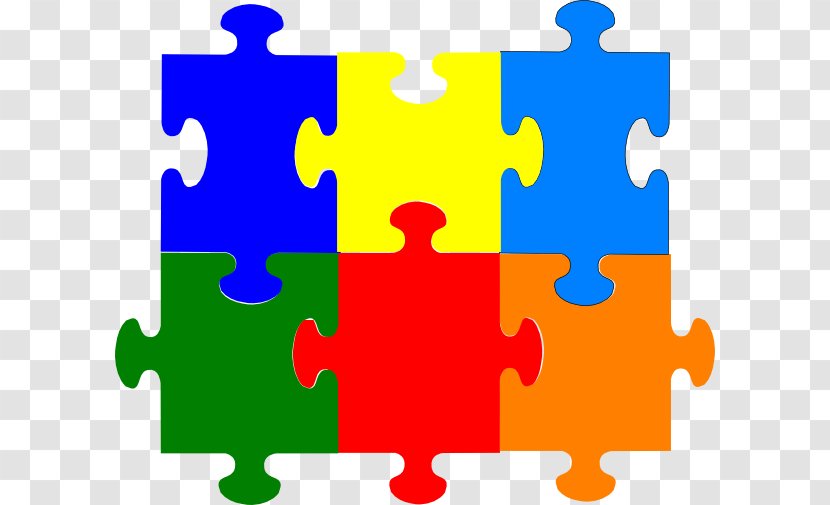 Jigsaw Puzzles Clip Art - Area - Incandescent Vector Transparent PNG