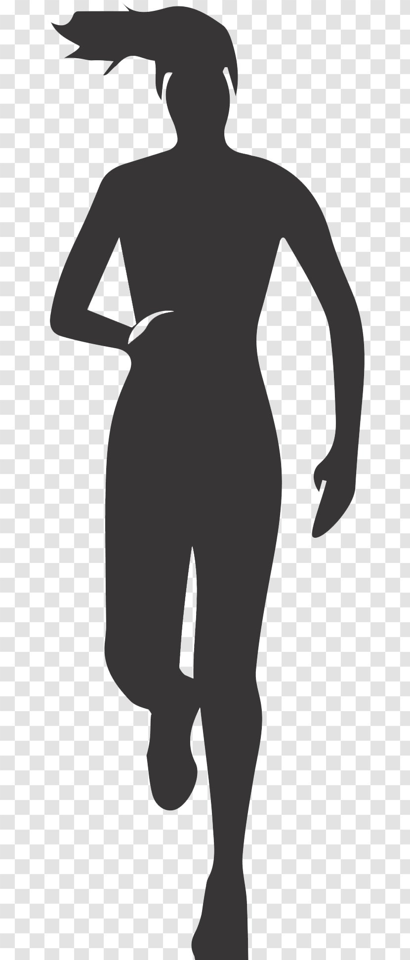 Human Behavior Black Silhouette Headgear - Arm - Gait Analysis Transparent PNG