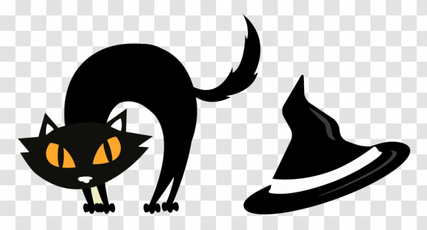 Vector Graphics Illustration Halloween Design - Fictional Character - Cat Transparent PNG