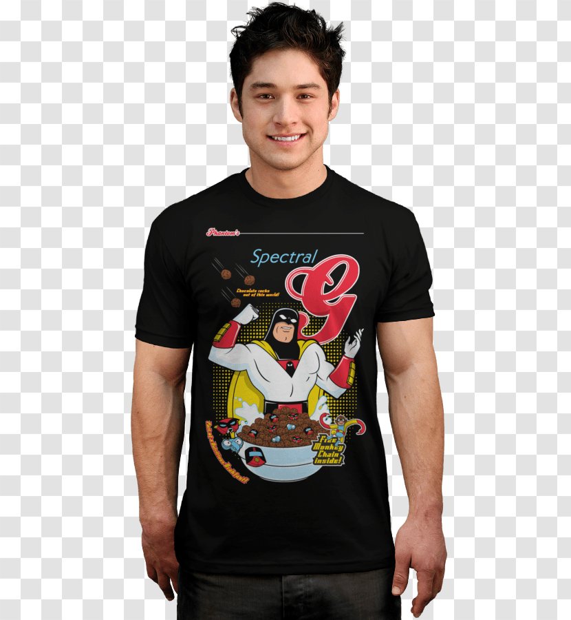 Printed T-shirt Clothing Top - Crew Neck Transparent PNG