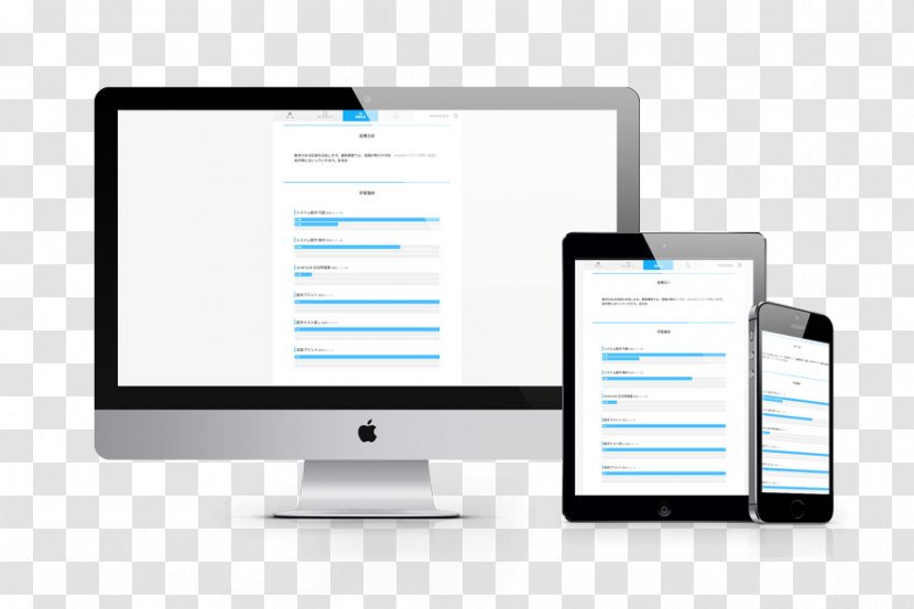 Responsive Web Design Development Marketing - Apple Devices Transparent PNG