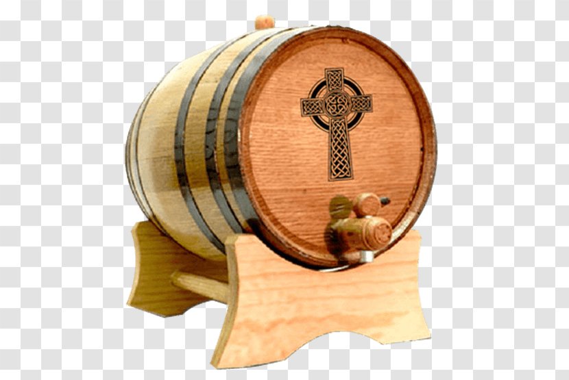 Rum Bourbon Whiskey Distilled Beverage Barrel Oak - Wooden Transparent PNG
