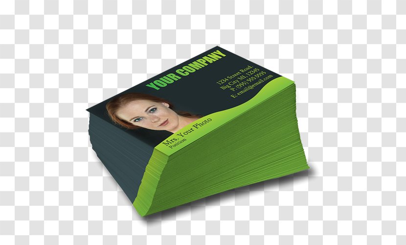 Business Cards Printing Flyer Visiting Card Advertising - Logo - Watercolor Lime Transparent PNG