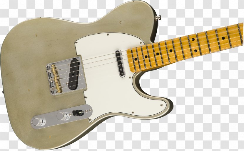 Fender Modern Player Telecaster Plus Standard Stratocaster HSS Electric Guitar - Musical Instrument - Cleaning Silver Bass Transparent PNG