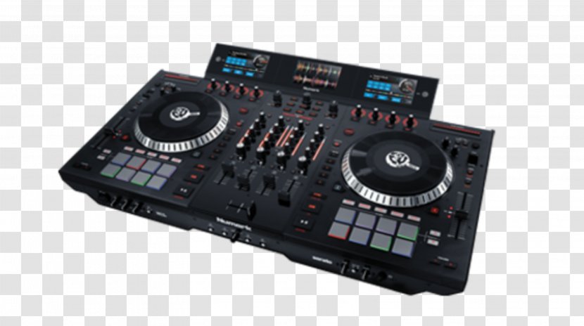 DJ Controller Disc Jockey Audio Mixers Numark Industries - Turntable Transparent PNG