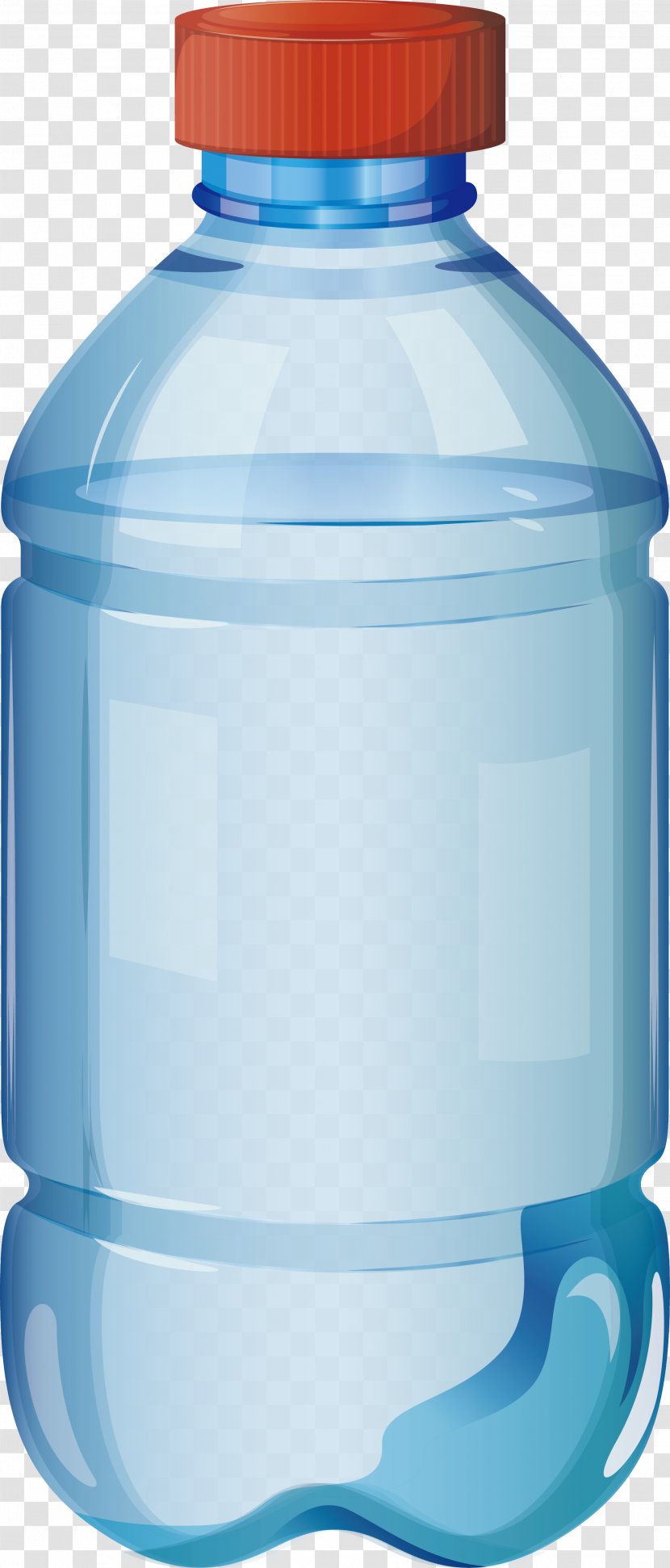 Water Bottle Clip Art - Liquid - Blue Transparent PNG