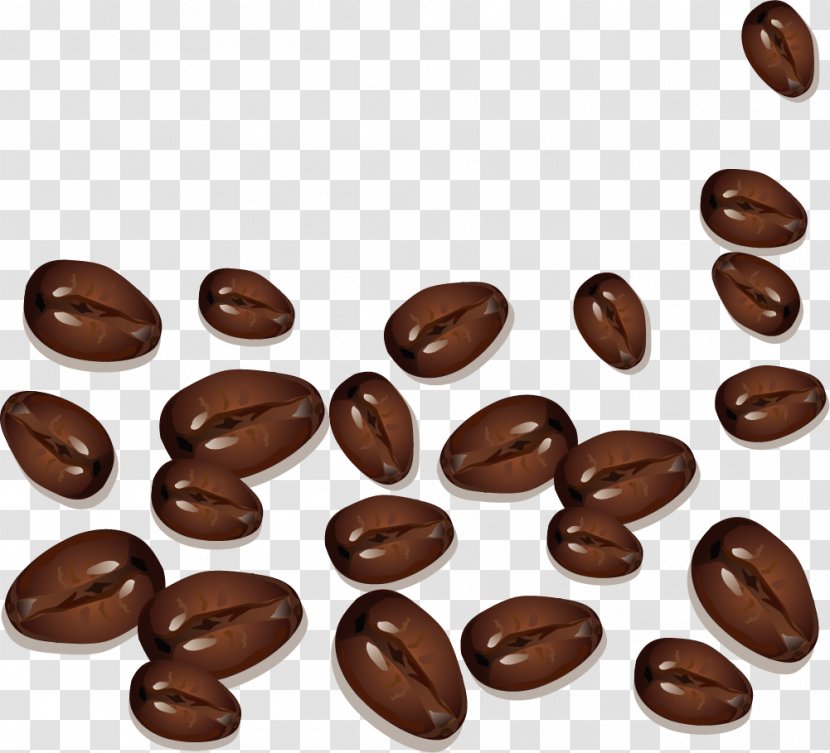 Coffee Doppio Cafe Menu - Brown Fragrant Beans Transparent PNG