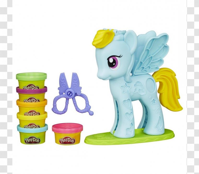 Rainbow Dash Play-Doh My Little Pony Toy - Princess Cadance Transparent PNG