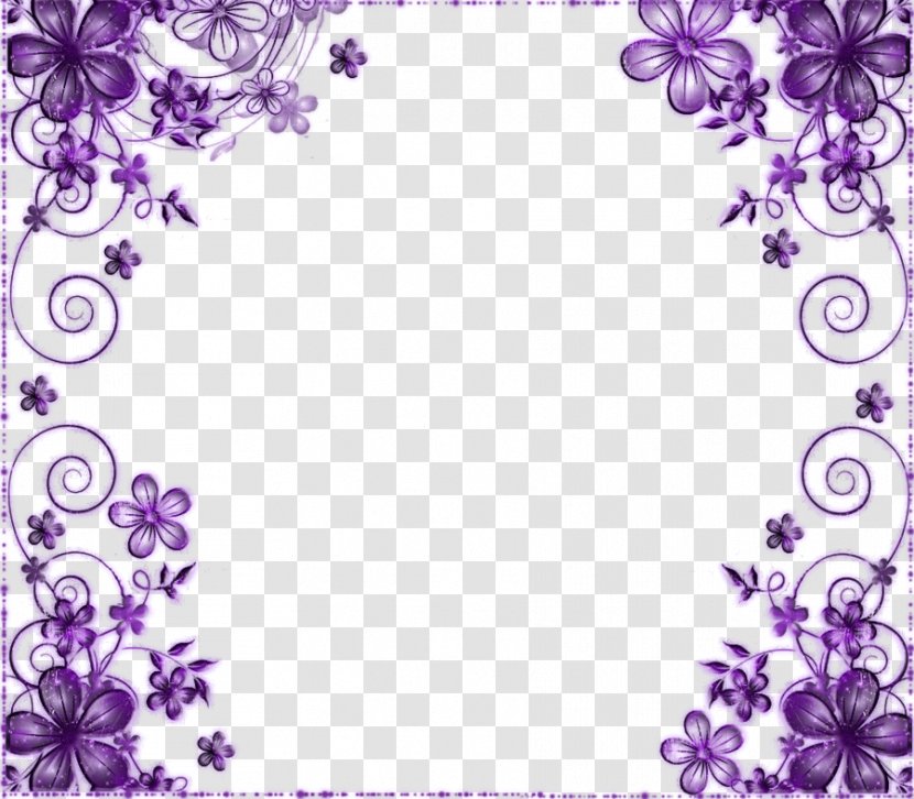 Wedding Invitation Flower Purple Clip Art - Available In Different Size Transparent PNG