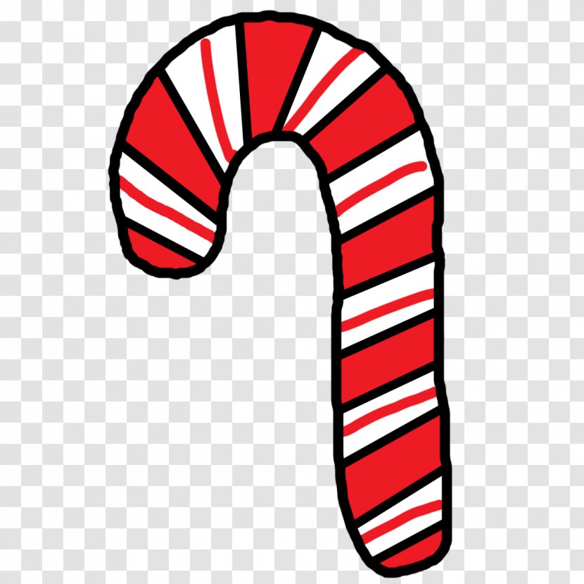 Candy Cane Christmas Clip Art - Food - Candycane Pictures Transparent PNG