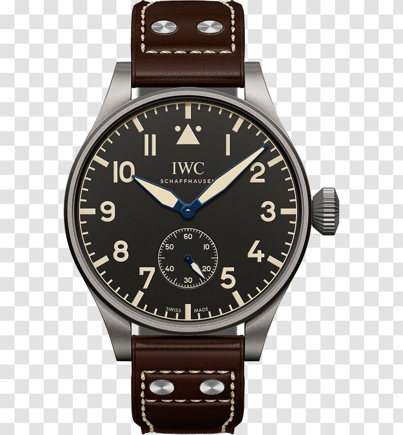 IWC Schaffhausen Museum International Watch Company Pilot's Watches Counterfeit - Strap - Flight Navigator Handbook Transparent PNG