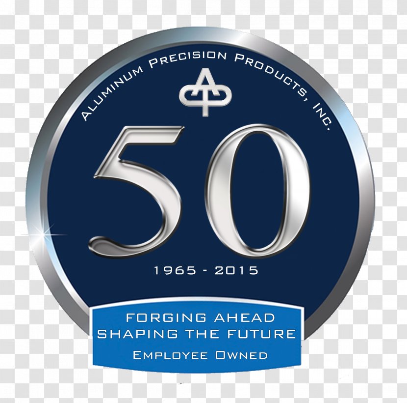 Label Brand Manufacturing Quality - 50 Anniversary Transparent PNG
