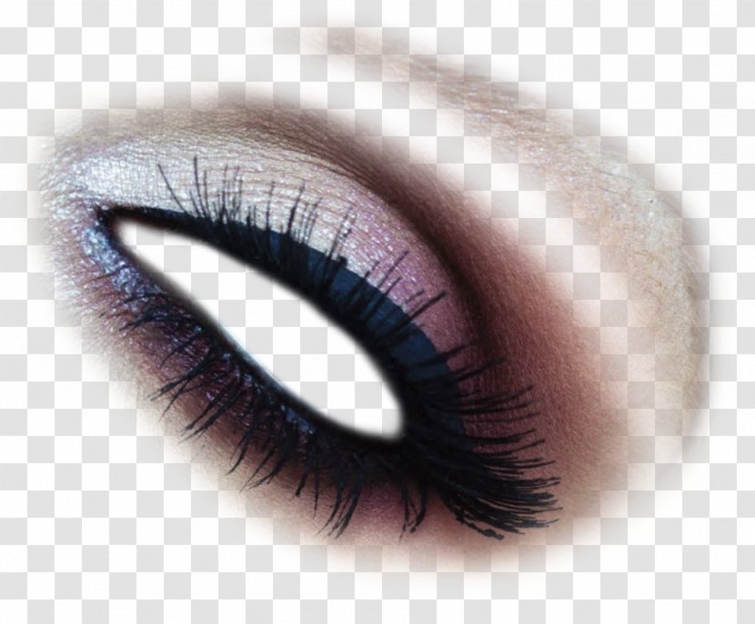 Eye Shadow Cosmetics Tutorial How-to Eyelash - Flower - Makeup Transparent PNG