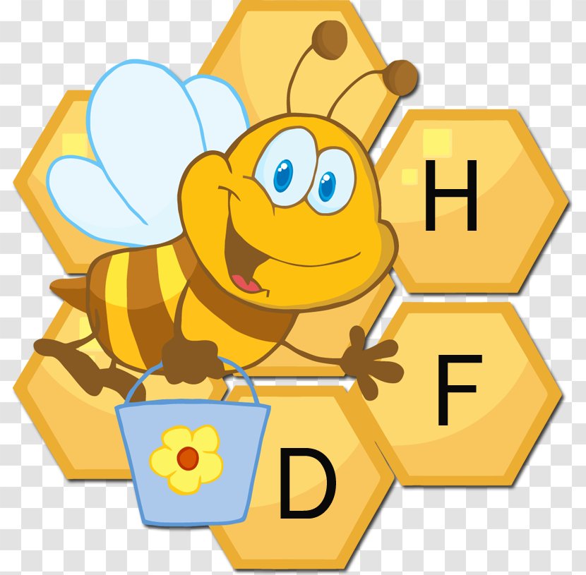 Beehive Honey Bee Bumblebee - Honeycomb Transparent PNG