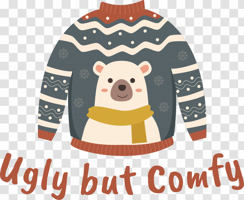 Ugly Comfy Ugly Sweater Winter Transparent PNG