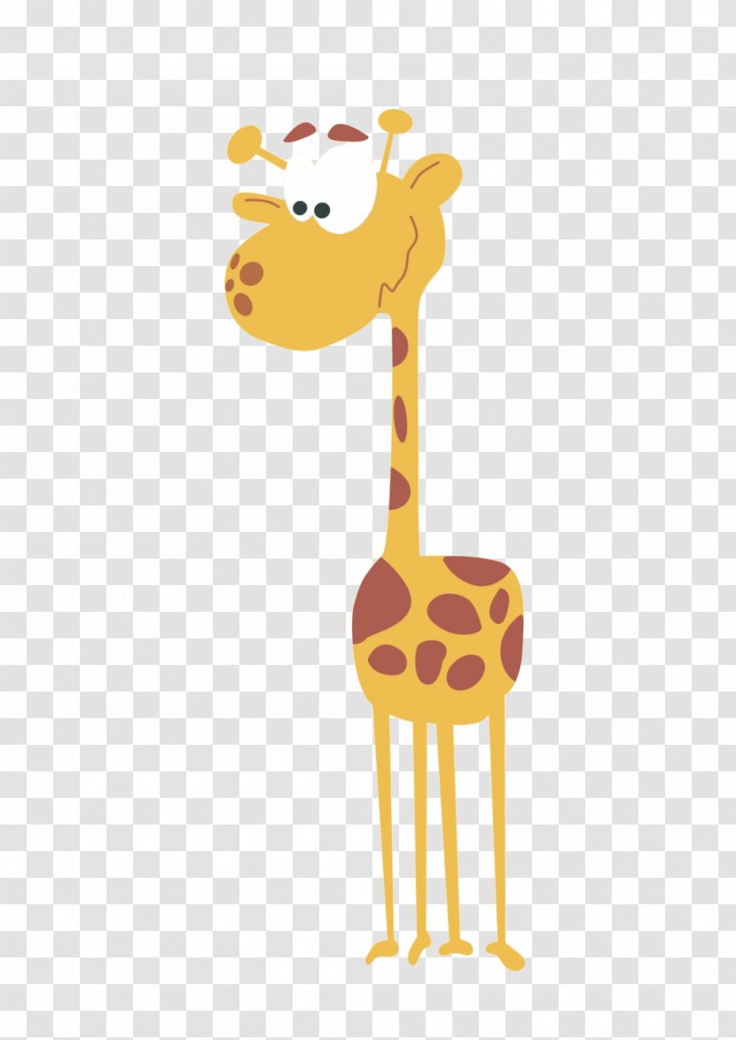 Giraffe Happy Birthday To You Cake Clip Art - Tshirt - Cartoon Transparent PNG