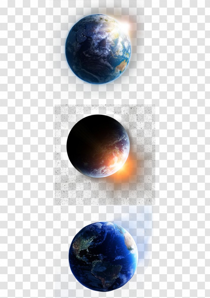 Earth Light - Sphere - Blue Transparent PNG