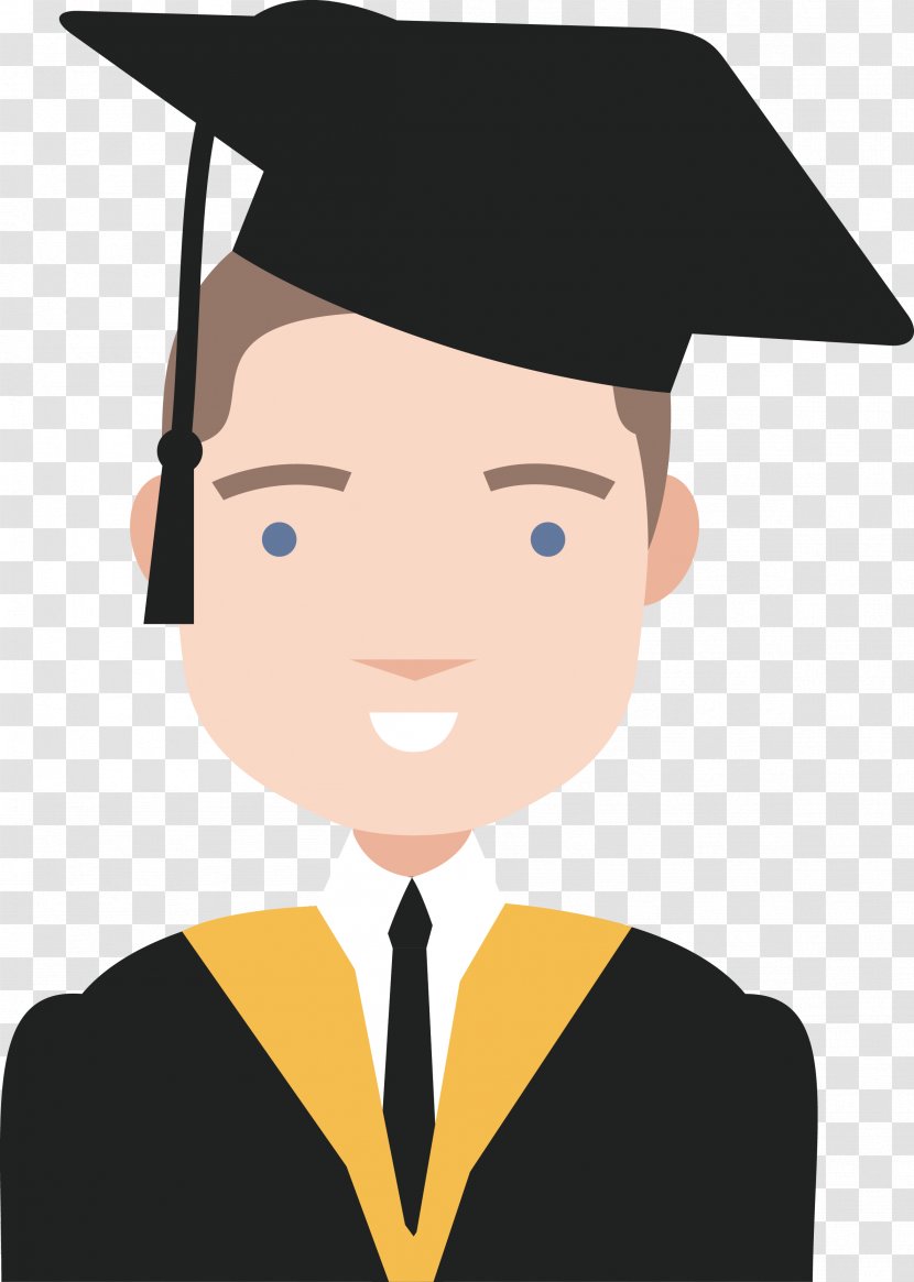 Student Graduation Ceremony Bachelors Degree - University - Bachelor Of Clothes To Wear Boys Vector Transparent PNG