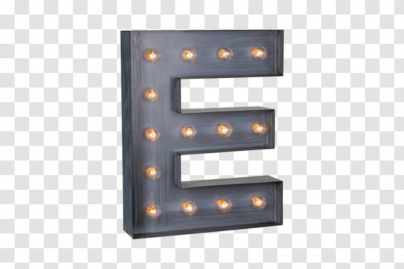 Light Fixture - Marquee Letters Transparent PNG