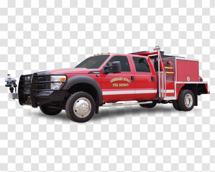 Pickup Truck Fire Engine Motor Vehicle Transparent PNG
