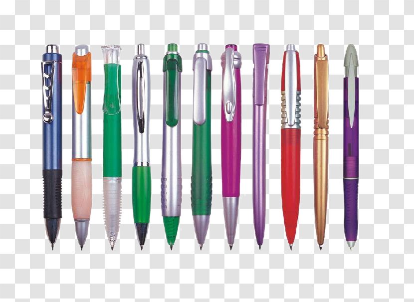 Ballpoint Pen Rollerball - Various Styles Of Pens Transparent PNG