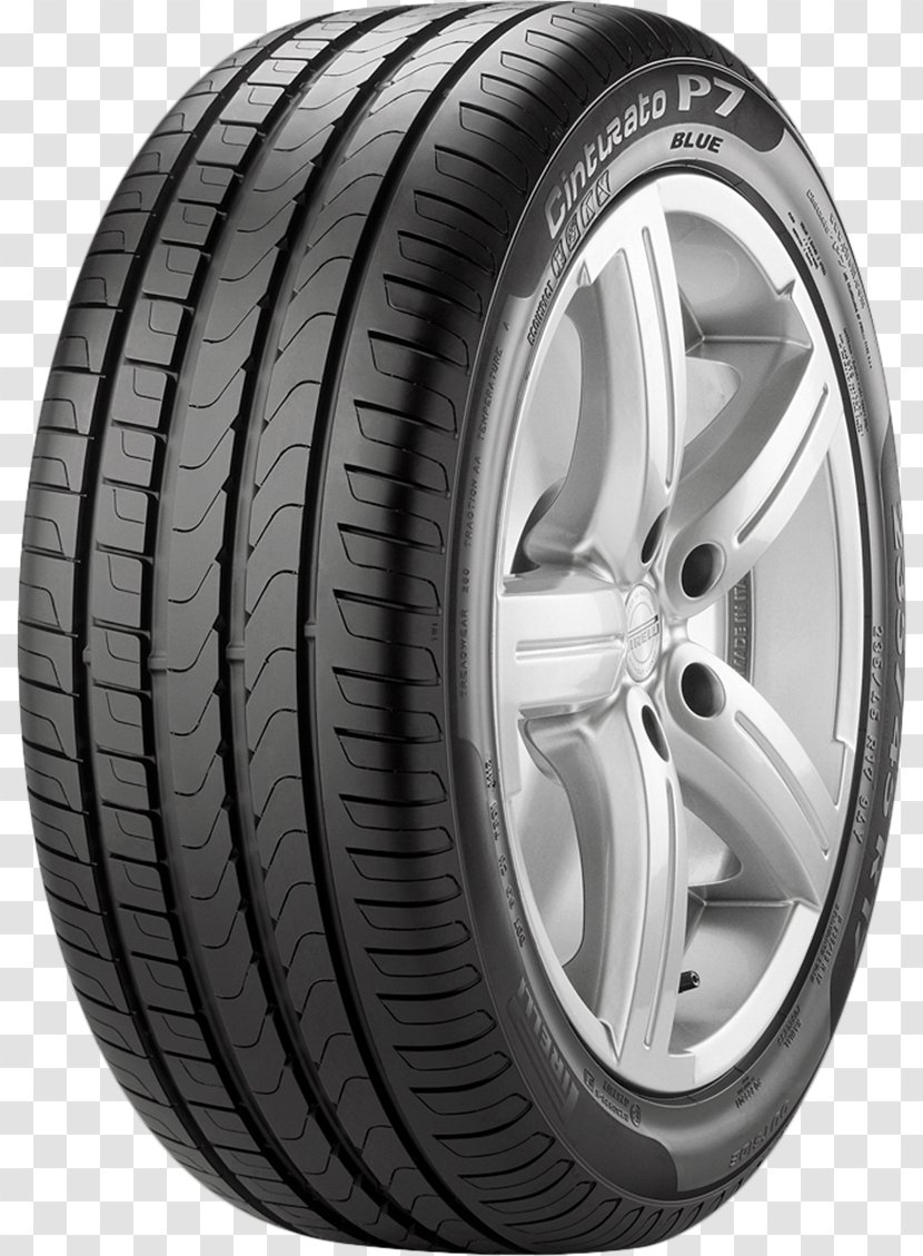 Car Tire Pirelli Cinturato Nasshaftung - Automotive Wheel System Transparent PNG