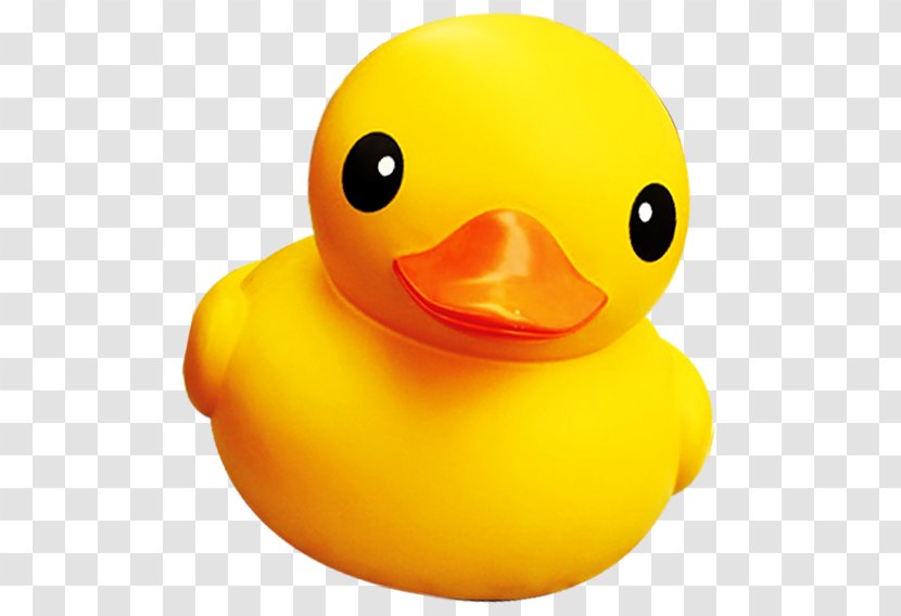 Rubber Duck - Orange - Lovely Big Yellow Transparent PNG