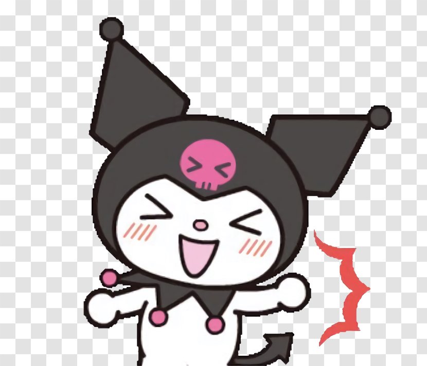 Cat Hello Kitty Kuromi Sticker Sanrio - Watercolor Transparent PNG